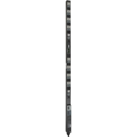 Tripp Lite by Eaton 8.6kW 3-Phase Local Metered PDU, 208/120V Outlets (36 C13, 6 C19, 6 5-15/20R), 208V L21-30P, 6 ft. (1.83 m) Cord, 0U Vertical, TAA - PDU3MV6L2130