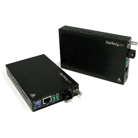 StarTech.com 10/100 Mbps Ethernet Single Mode WDM Fiber Media Converter Kit SC 20km - ET90110WDM2