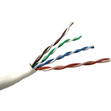 Weltron Cat5E UTP 350 MHz Solid PVC CMR Cable - T2404L5E-WH