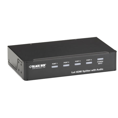 Black Box 1 x 4 HDMI Splitter with Audio - AVSP-HDMI1X4