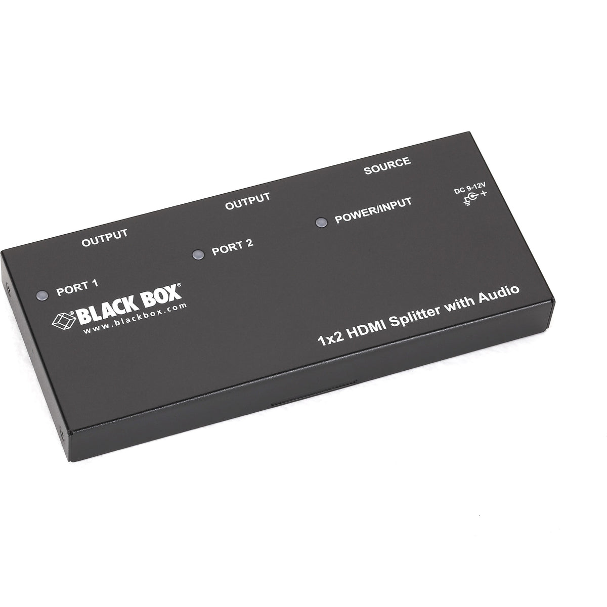 Black Box 1 x 2 HDMI Splitter with Audio - AVSP-HDMI1X2