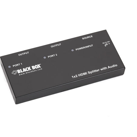 Black Box 1 x 2 HDMI Splitter with Audio - AVSP-HDMI1X2