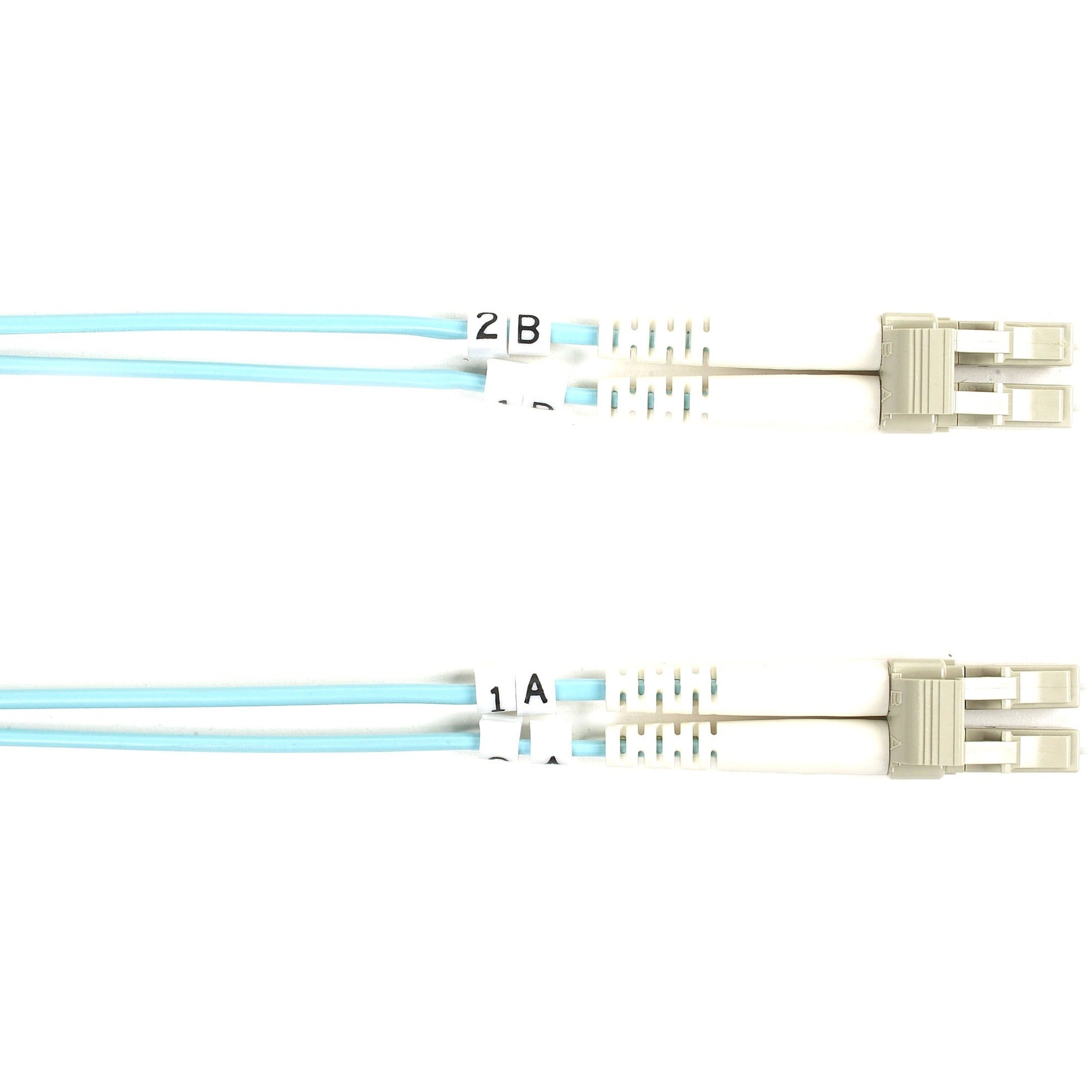 Black Box Fiber Optic Duplex Patch Network Cable - FO10G-002M-LCLC