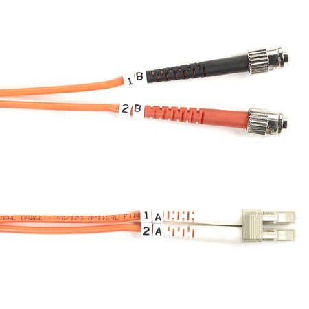 Black Box Fiber Optic Duplex Patch Network Cable - FO50-003M-STLC