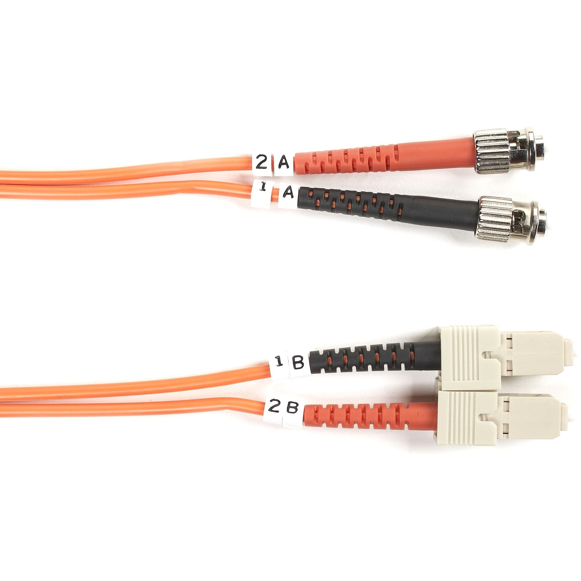 Black Box Fiber Optic Duplex Patch Network Cable - FO50-003M-STSC