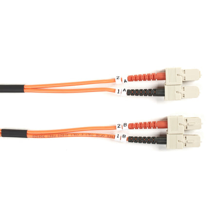 Black Box Fiber Optic Duplex Patch Network Cable - FO625-002M-SCSC