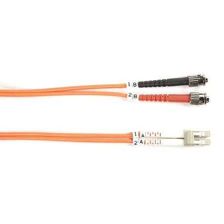 Black Box Fiber Optic Duplex Patch Network Cable - FO625-010M-STLC