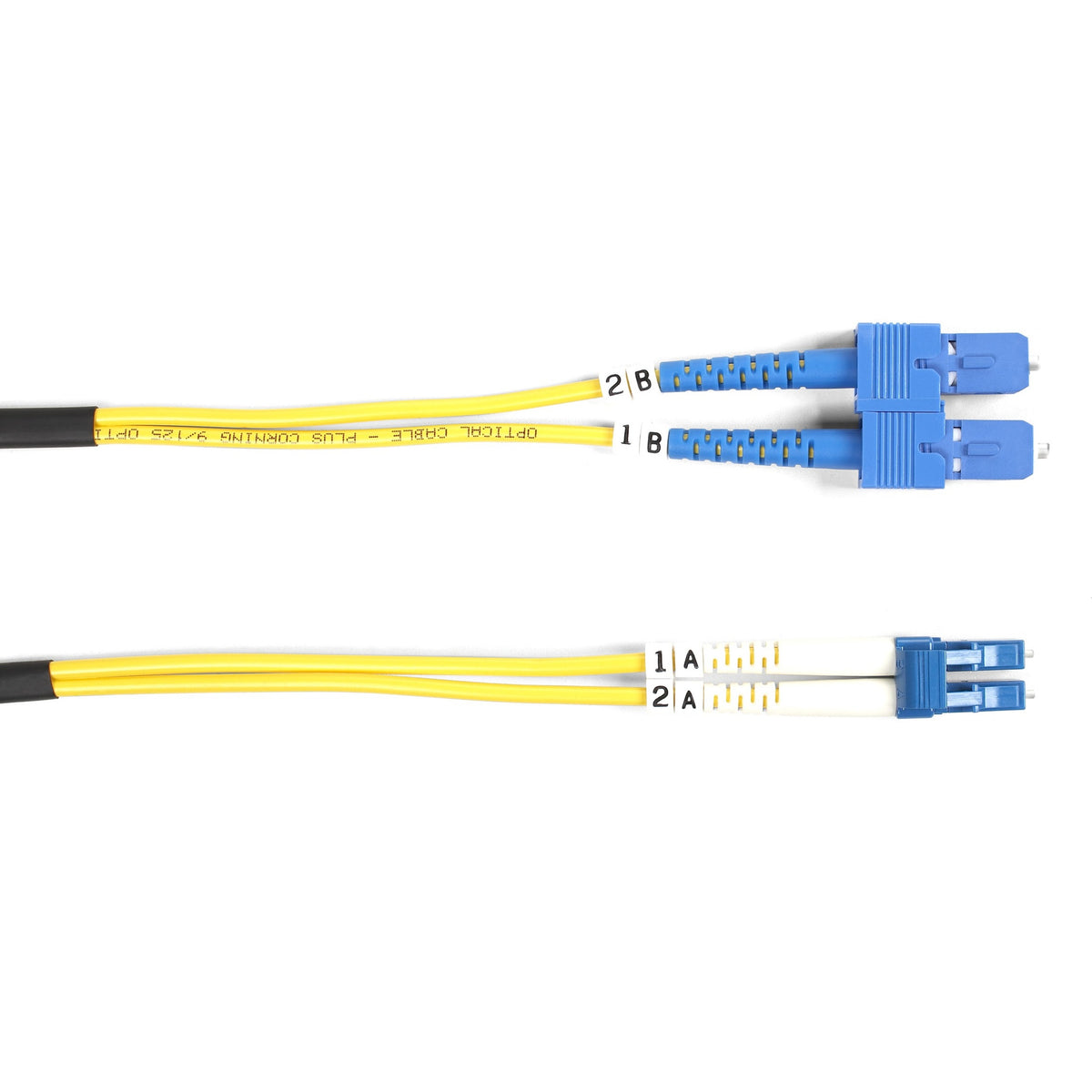 Black Box Fiber Optic Duplex Patch Network Cable - FOSM-002M-SCLC