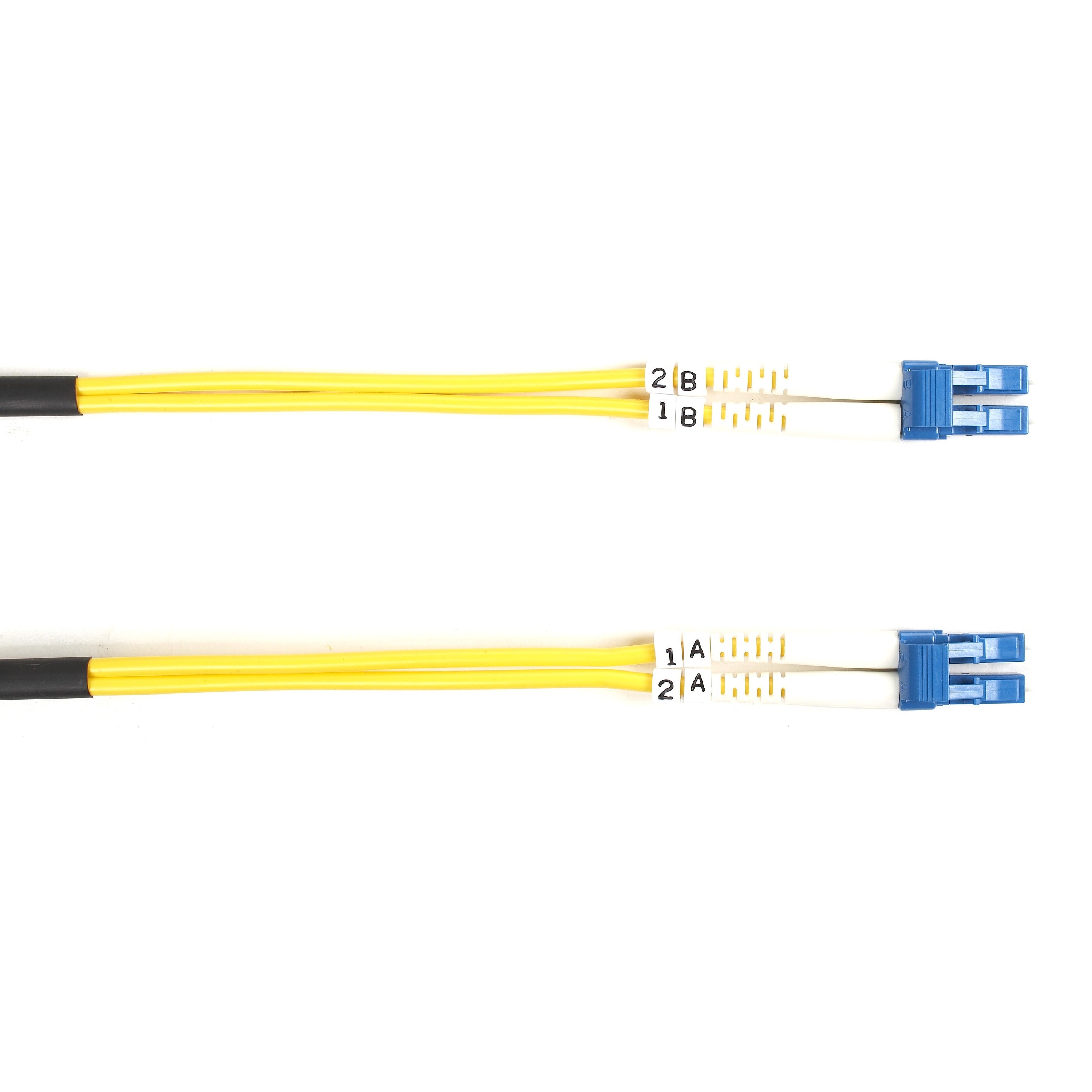 Black Box Fiber Optic Duplex Patch Network Cable - FOSM-003M-LCLC