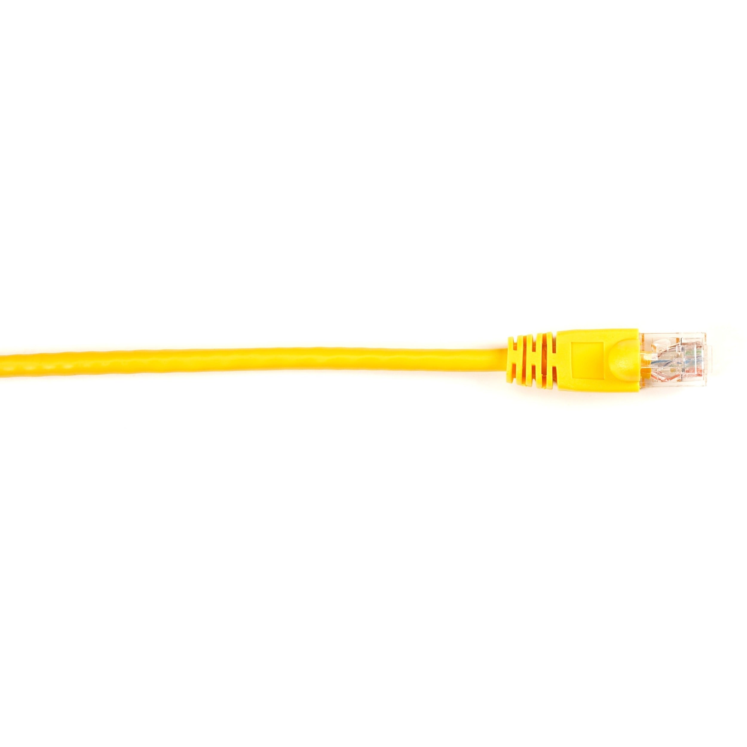 Black Box Connect Cat.6 UTP Patch Network Cable - CAT6PC-007-YL