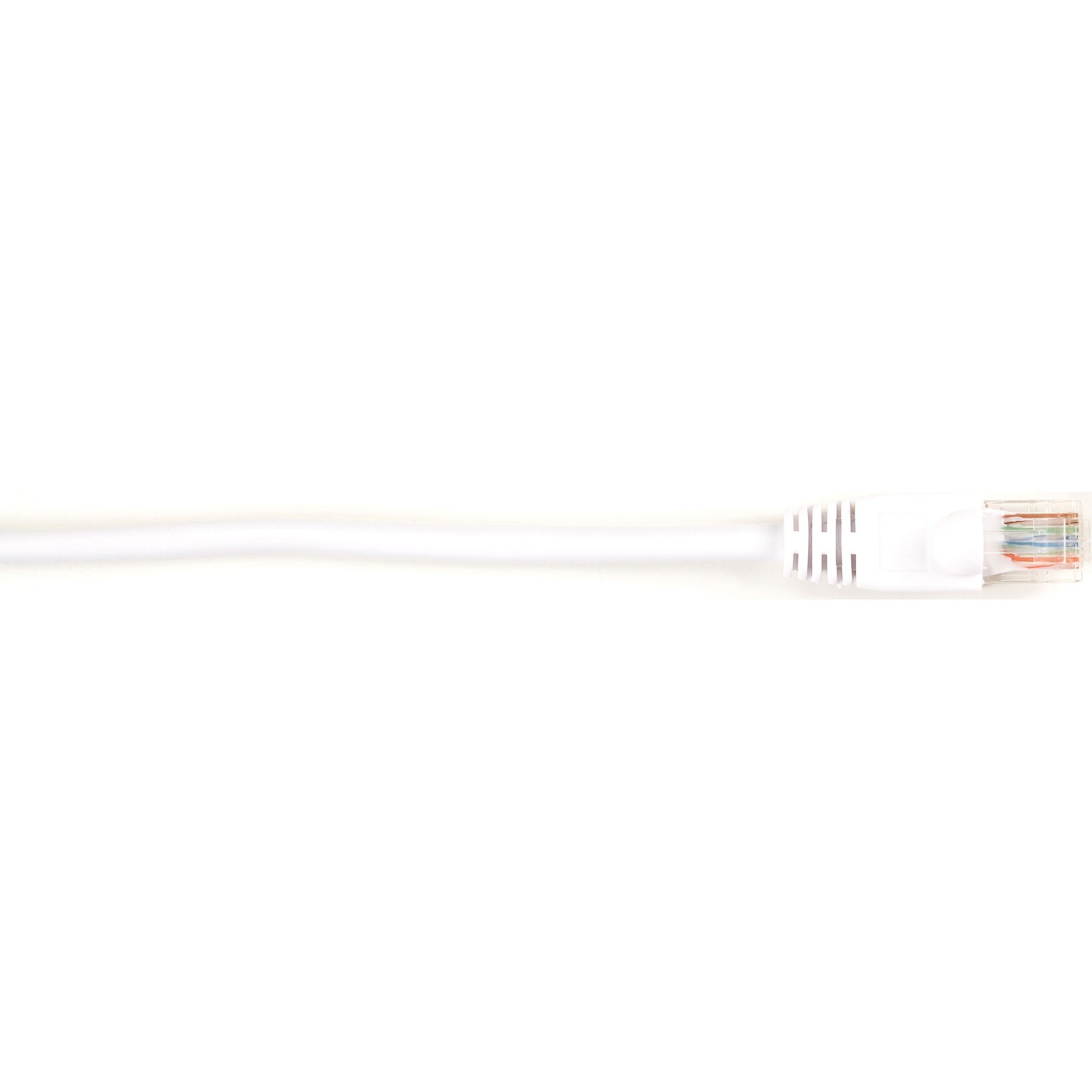 Black Box Connect Cat.6 UTP Patch Network Cable - CAT6PC-001-WH