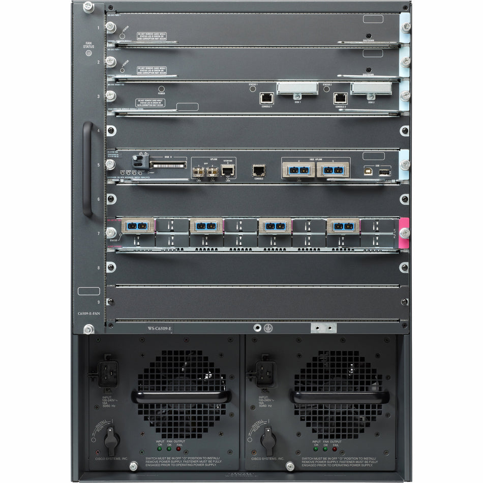 Cisco Enhanced Catalyst 6509 Chassis - WS-C6509-E=