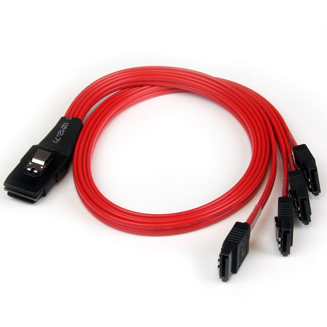 StarTech.com 50cm SFF-8087 to 4x SATA - Internal Mini SAS to SATA Reverse Cable - SAS8087S4R50