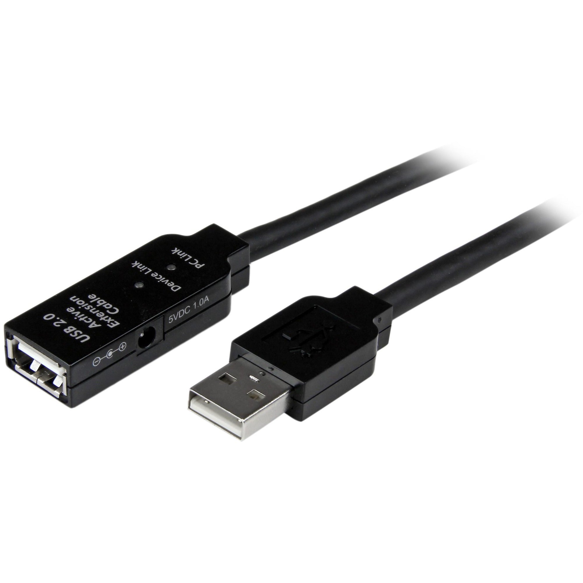 StarTech.com 20m USB 2.0 Active Extension Cable - M/F - USB2AAEXT20M