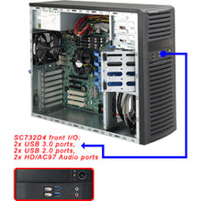 Supermicro SuperChassis SC732D4-903B System Cabinet - CSE-732D4-903B