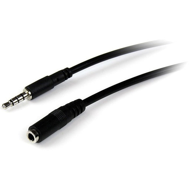 StarTech.com 1m 3.5mm 4 Position TRRS Headset Extension Cable - M/F - MUHSMF1M