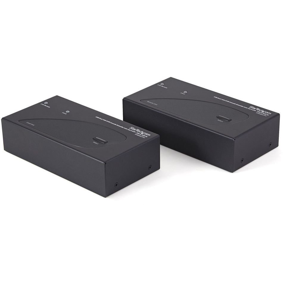 StarTech.com USB Dual VGA over Cat5 KVM Console Extender - 650 ft / 200m - SV565DUTPU