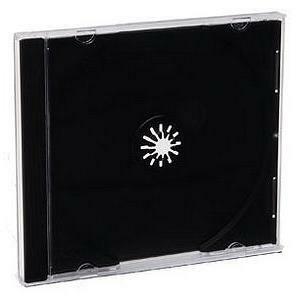 Verbatim CD/DVD Black Jewel Cases - 200pk (bulk) - 94867