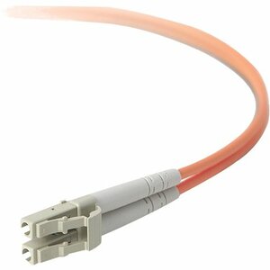Belkin Fiber Optic Cable, 10GB/100GB Aqua Multimode LC/LC Duplex, 50/125 OM4 - F3F004-01M