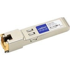 AddOn Cisco Meraki SFP-1GB-TX Compatible TAA Compliant 10/100/1000Base-TX SFP Transceiver (Copper, 100m, RJ-45) - SFP-1GB-TX-AO