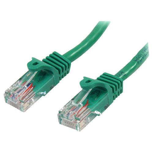 StarTech.com 5 ft Cat5e Green Snagless RJ45 UTP Cat 5e Patch Cable - 5ft Patch Cord - 45PATCH5GN