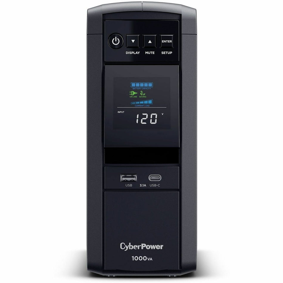 CyberPower CP1000PFCLCDTAA TAA Compliant Intelligent UPS Systems - CP1000PFCLCDTAA