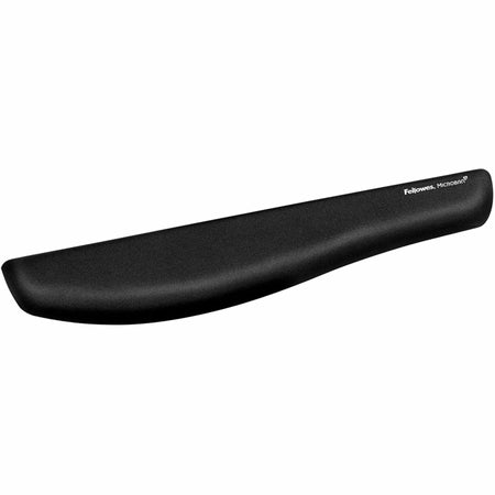Fellowes&reg; PlushTouch™ Foam Keyboard Wrist Rest with MICROBAN&reg; - Black (9252101) - 9252101