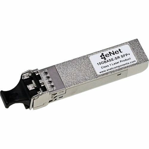 ENET Enterasys Compatible 10GB-SR-SFPP TAA Compliant Functionally Identical 10GBASE-SR SFP+ 850nm 300m DOM Enabled Multimode Duplex LC Connector - 10GB-SR-SFPP-ENC