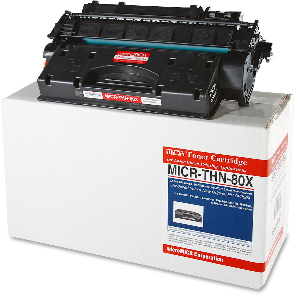 microMICR Remanufactured - Alternative for HP 80X MICR - MICR-THN-80X
