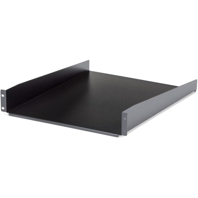 StarTech.com 2U Server Rack Cabinet Shelf - Fixed 22" Deep Cantilever Rackmount Tray for 19" Data/AV/Network Enclosure w/cage nuts, screws - CABSHELF22