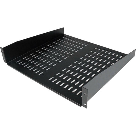 StarTech.com 2U 16in Universal Vented Rack Mount Cantilever Shelf - Fixed Server Rack Cabinet Shelf - 50lbs / 23kg - CABSHELFV