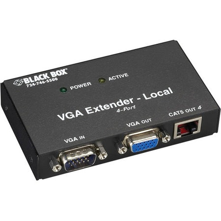 Black Box VGA Transmitter, 4-Port - AC555A-4-R2