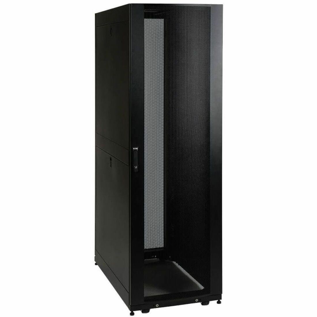 Eaton Tripp Lite Series 45U SmartRack Mid-Depth Rack Enclosure Cabinet with doors & side panels - SR45UBMD