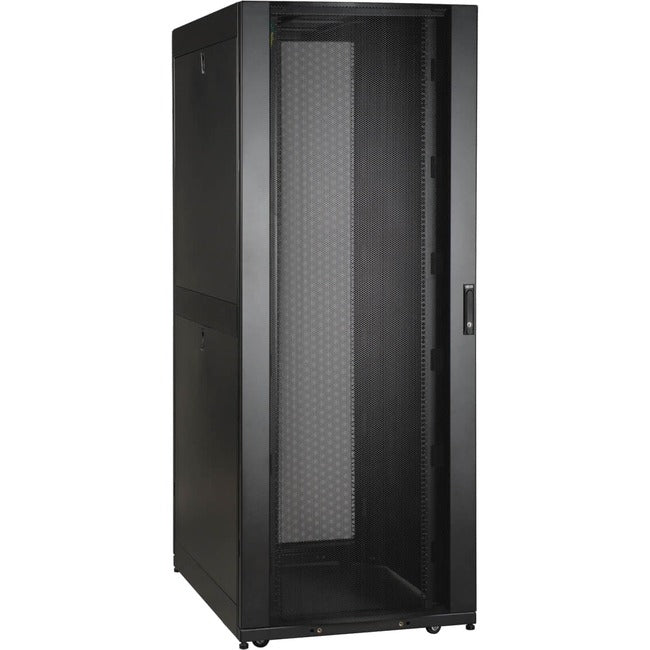 Tripp Lite by Eaton 45U SmartRack Wide Standard-Depth Rack Enclosure Cabinet with doors & side panels - SR45UBWD