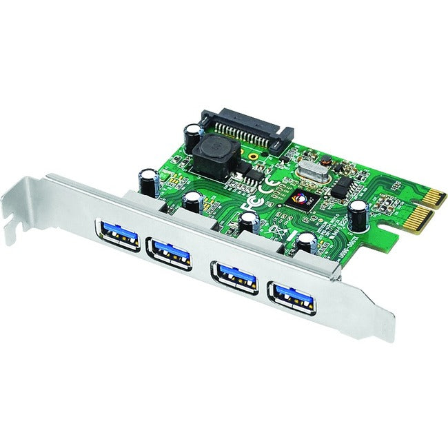 SIIG 4-Port USB 3.0 PCIe - JU-P40412-S1