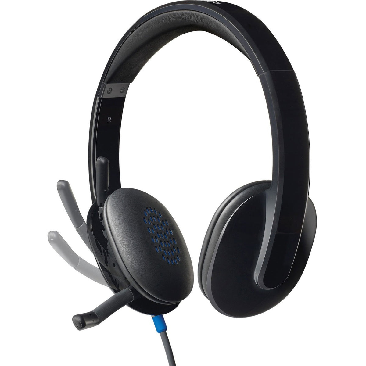 Logitech H540 USB Headset with Noise-Cancelling Mic - 981-000510