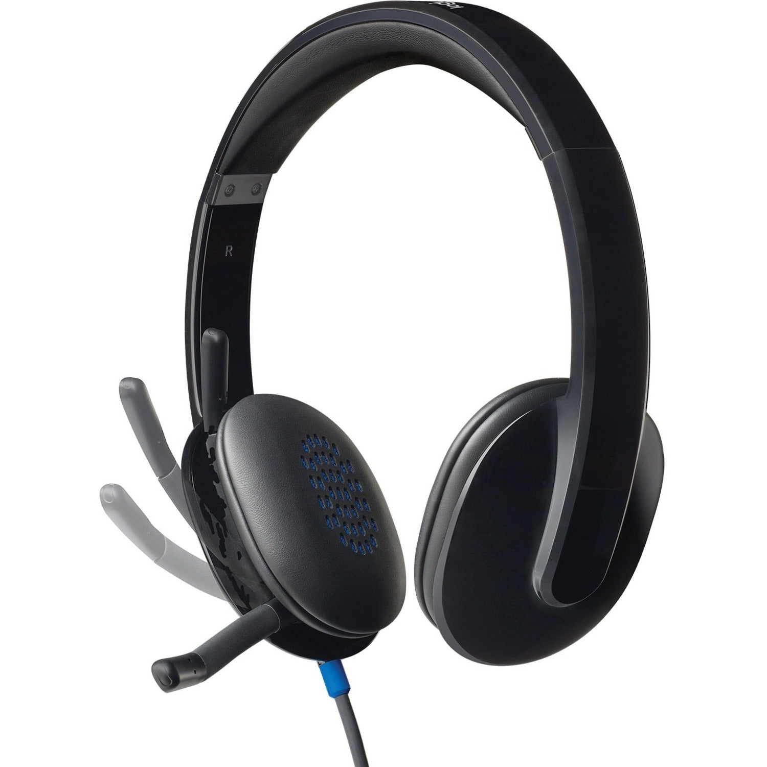 Logitech H540 USB Headset with Noise-Cancelling Mic - 981-000510