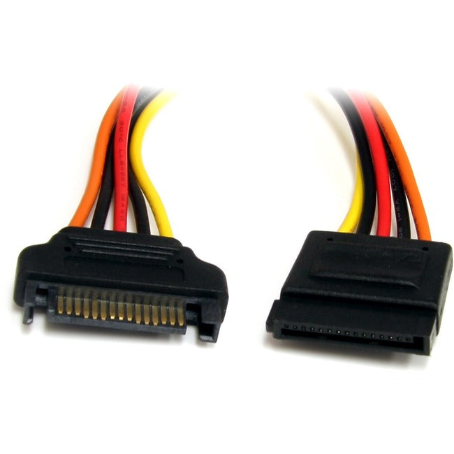 StarTech.com 12in 15 Pin SATA Power Extension Cable - SATAPOWEXT12