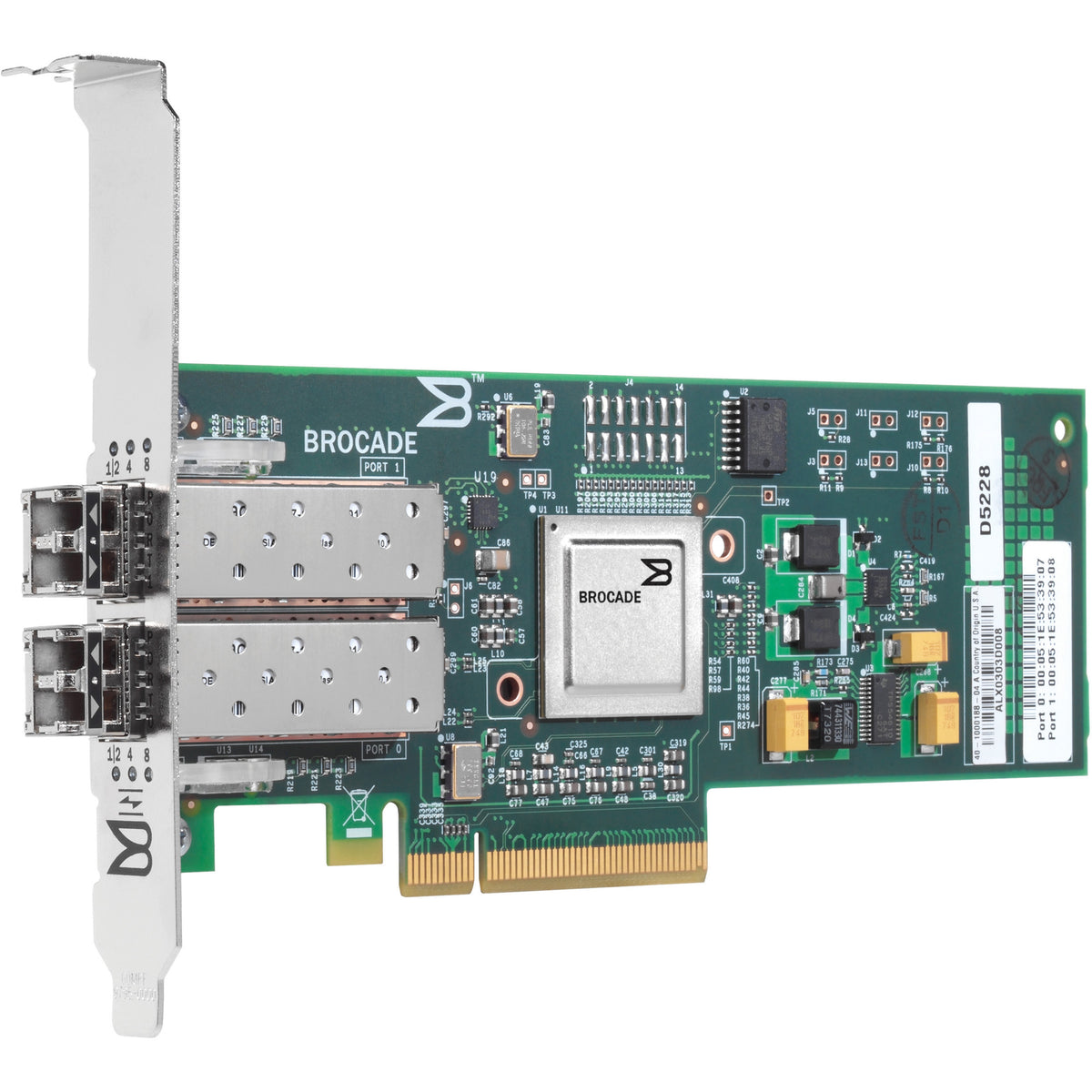 HPE 82B 8Gb 2-port PCIe Fibre Channel Host Bus Adapter - AP770B