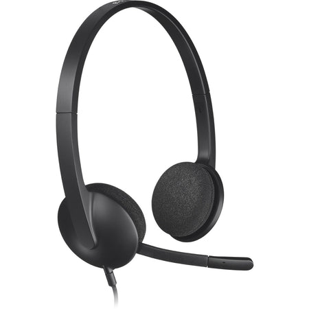 Logitech H340 USB Headset with Noise-Cancelling Mic - 981-000507