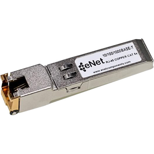 ENET Alcatel-Lucent Compatible SFP-GIG-T TAA Compliant Functionally Identical 10/100/1000BASE-T SFP N/A RJ45 Connector - SFP-GIG-T-ENC