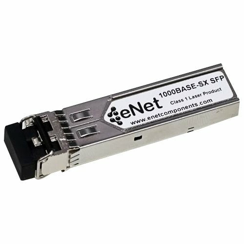 ENET Allied Telesis Compatible AT-SPSX TAA Compliant Functionally Identical 1000BASE-SX SFP 850nm Duplex LC Connector - AT-SPSX-ENC
