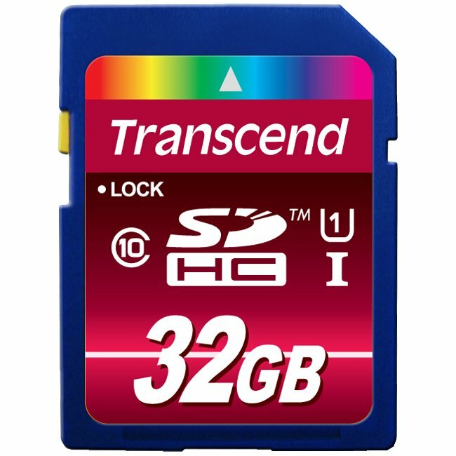 Transcend 32 GB Class 10/UHS-I SDHC - TS32GSDHC10U1