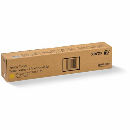 Xerox Genuine WorkCentre&reg; 7200i Series, WorkCentre&reg; 7120/7125, 7220/7225, Yellow Toner Cartridge - 006R01458