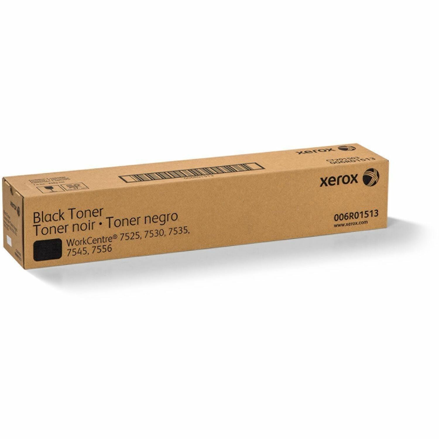 Xerox Genuine WorkCentre&reg; 7500 Series, 7800 Series, 7800i Series, 7970i, EC7800 Series, WorkCentre 7970, Black Toner Cartridge - 006R01513