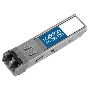 AddOn Alcatel-Lucent Nokia iSFP-GIG-LH40 Compatible TAA Compliant 1000Base-LH SFP Transceiver (SMF, 1310nm, 40km, LC, DOM) - ISFP-GIG-LH40-AO