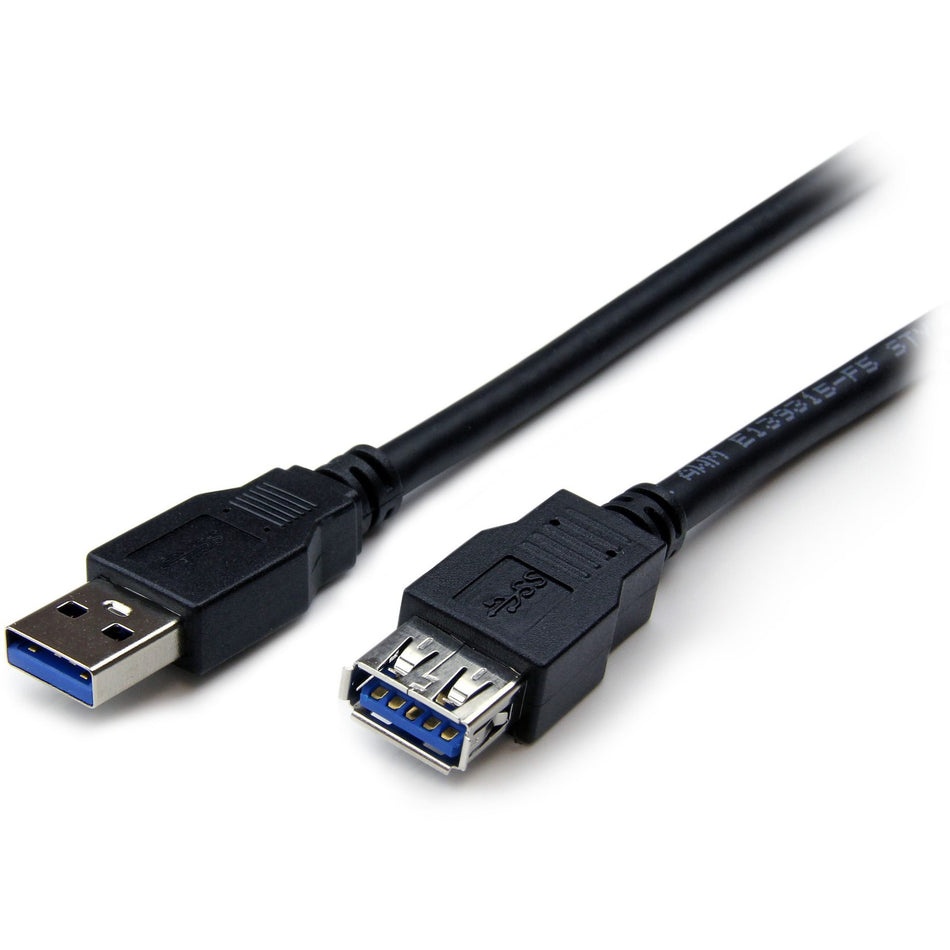 StarTech.com 6 ft Black SuperSpeed USB 3.0 (5Gbps) Extension Cable A to A - M/F - USB3SEXT6BK