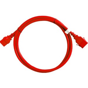 Raritan 6PK 2FT Red Securelock Cable - SLC20C19-2FTK1-6PK