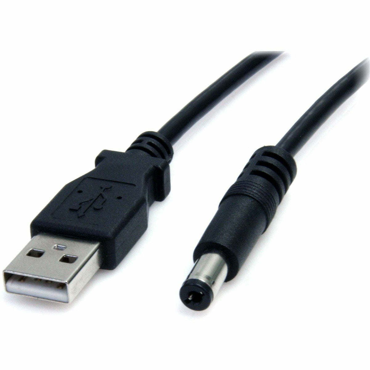 StarTech.com 2m USB to Type M Barrel Cable - USB to 5.5mm 5V DC Cable - USB2TYPEM2M
