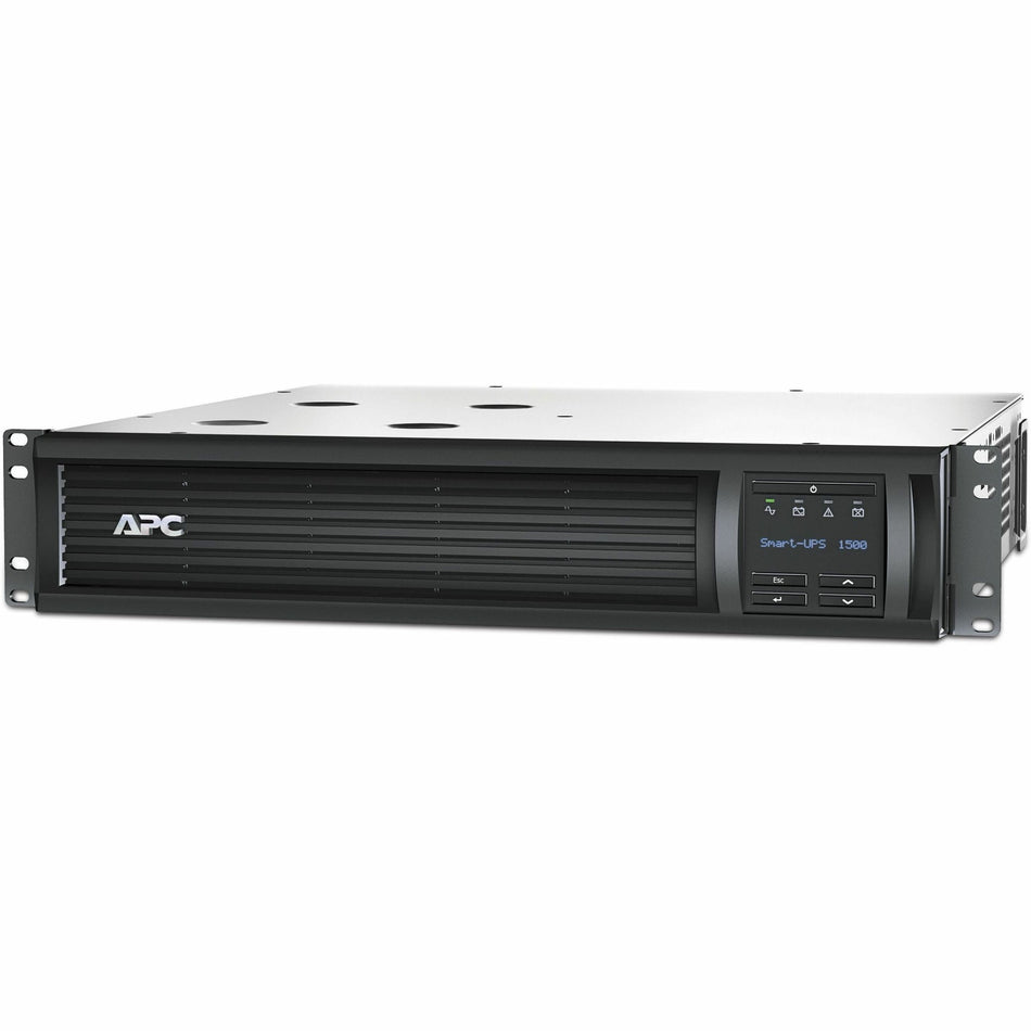 APC Smart-UPS, Line Interactive, 1500VA, Rackmount 2U, 120V, 6x NEMA 5-15R outlets, SmartSlot, AVR, LCD, W/L5-15P - SMT1500R2X122